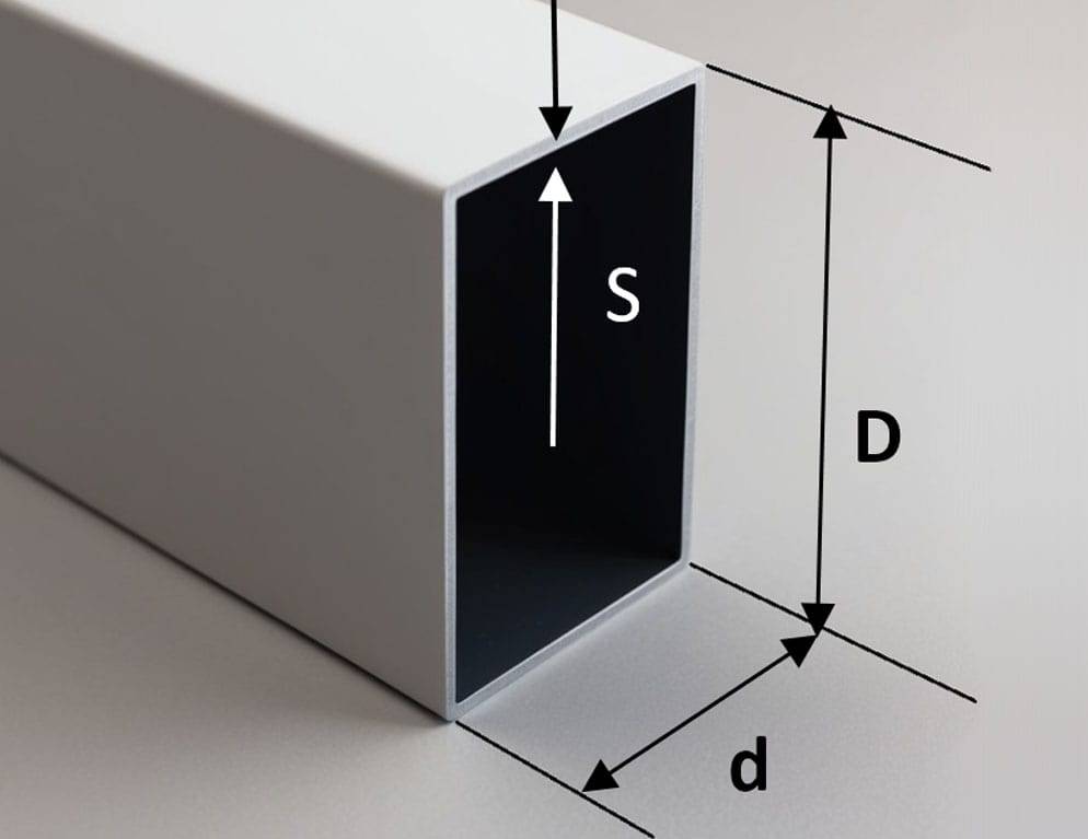 Труба прямокутна